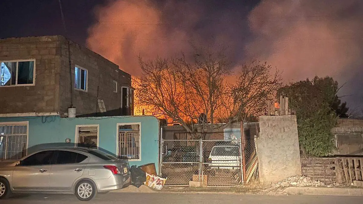 Incendio de maleza